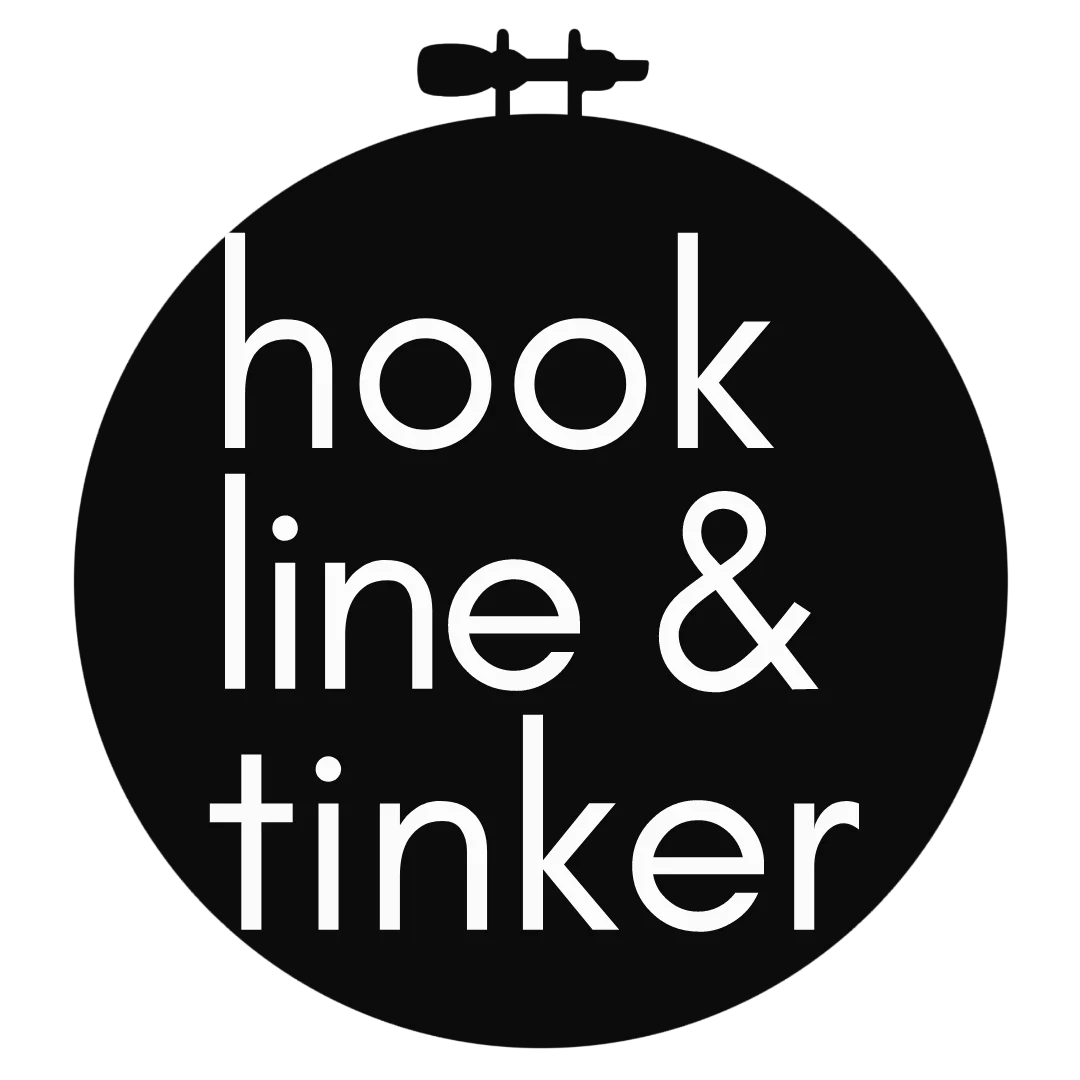 Hook, Line & Tinker Embroidery Kits