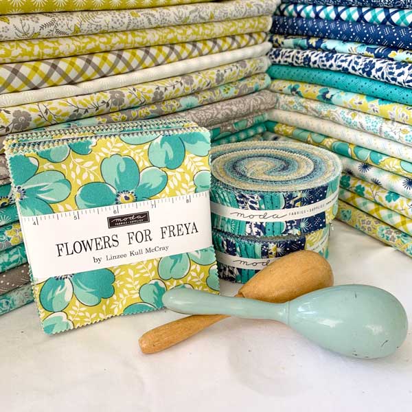 Flowers For Freya by Linzee McCray for Moda Fabrics