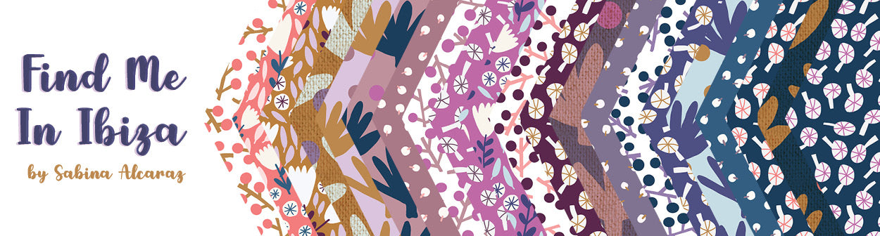 Find Me In Ibiza by Sabina Alcaraz for Cotton & Steel