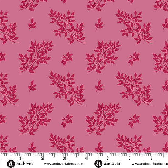 Moody Hues - Leafy, Dusty Pink