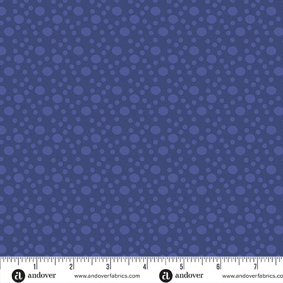 Moody Hues - Spots, Cadet Blue