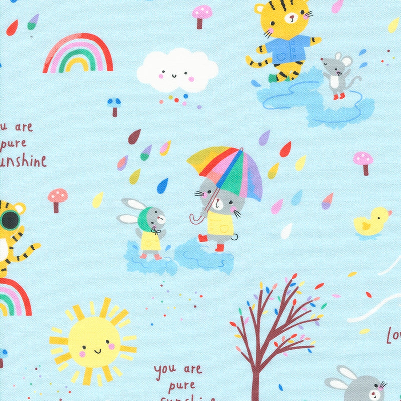 Whatever the Weather - Friends, Blue FQs ONLY