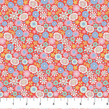 Floral Romance - Briar, Orange