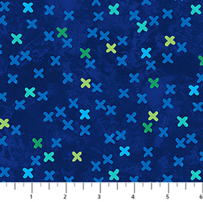 Hugs & Kisses - Big Kisses, Blue Multi