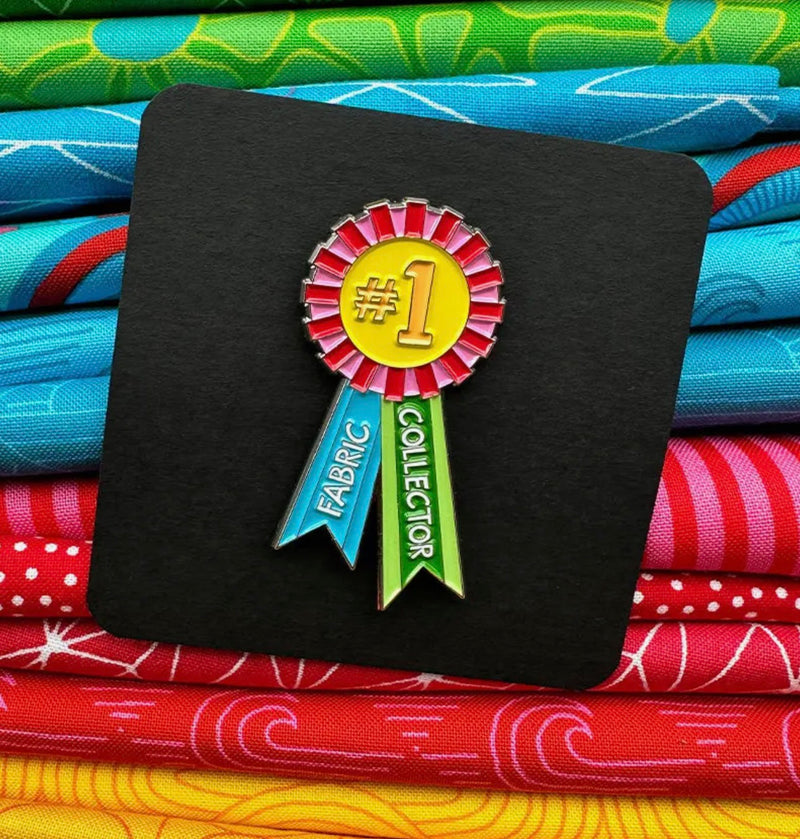 Fabric Collector Enamel Pin