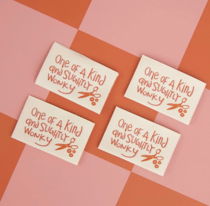 Labels - One of a Kind and Slightly Wonky