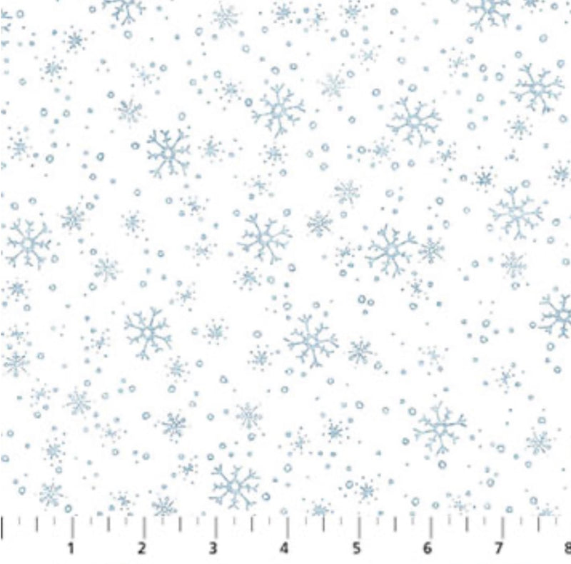 Village Folk - Snowflake, White