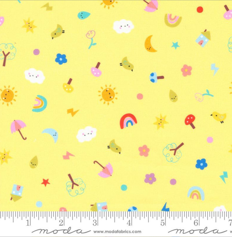 Whatever the Weather - Motif, Yellow WOF