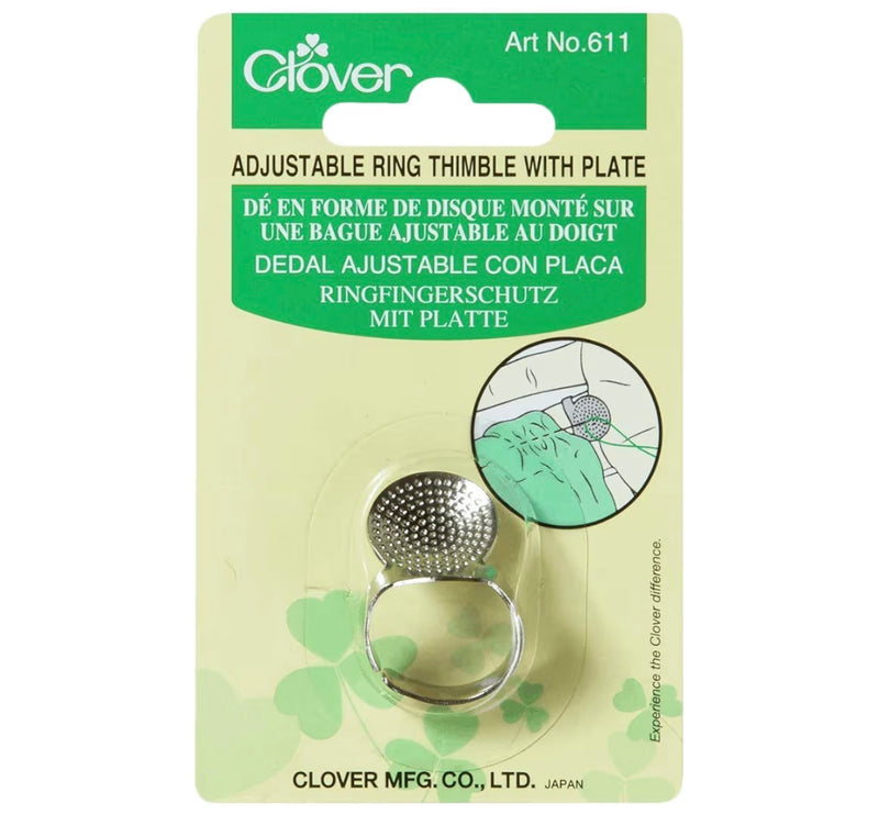 Adjustable Ring Thimble with Plate