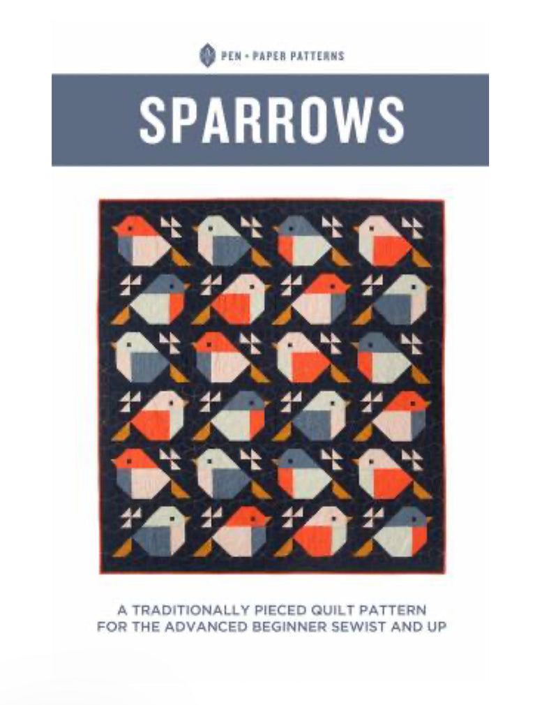 Sparrows Quilt Pattern by Pen & Paper Patterns