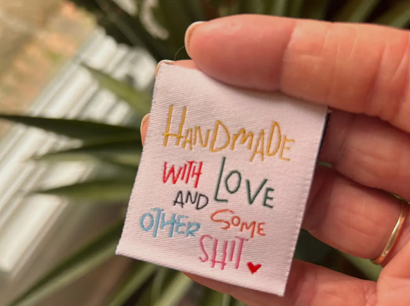 Labels - Handmade With Love and Some Other Shit