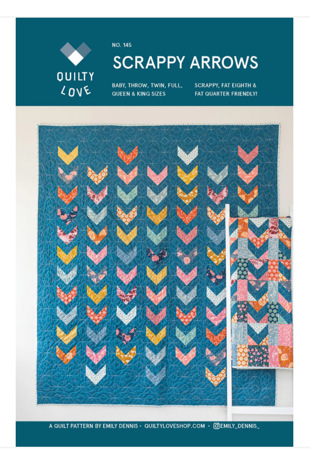Scrappy Arrows by Quilty Love