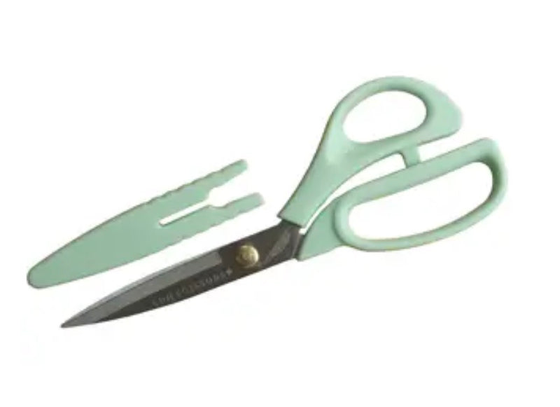 Bloom Series Lightweight Fabric Shears - Green, 8.5”