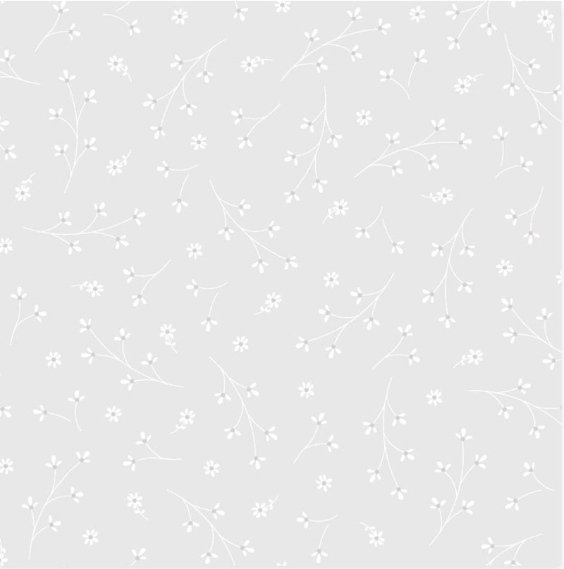 Pretty Petals, Light Gray by Kimberbell