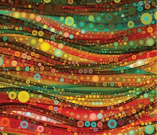 Gigi in the Garden - Abstract Circles, Multi