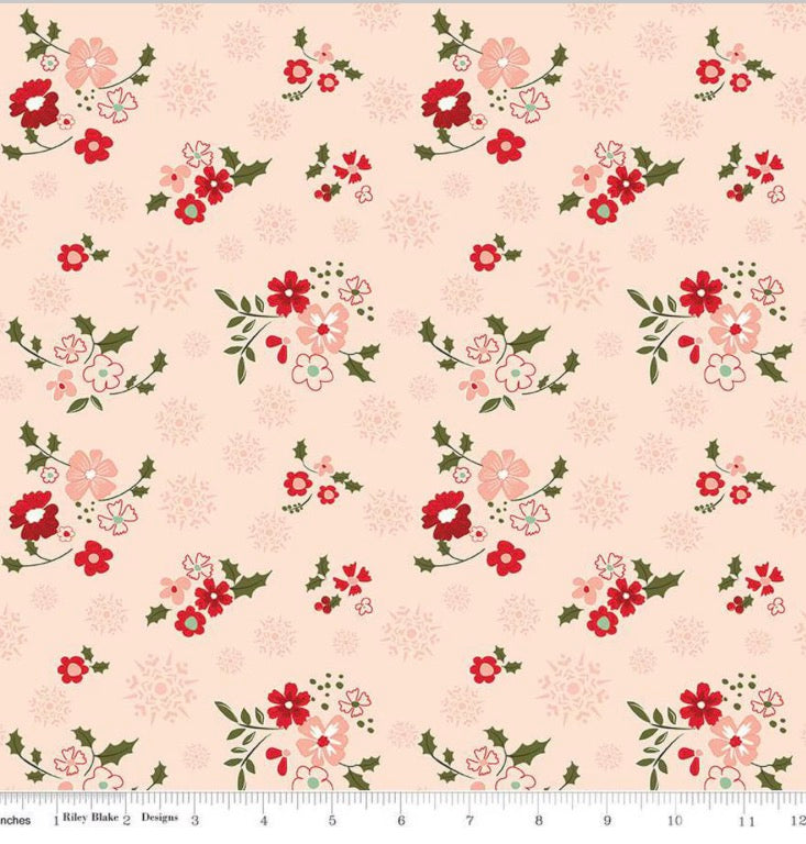 Glisten - Winter Flowers, Blush