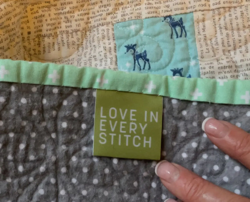 Labels - Love in Every Stitch, Green