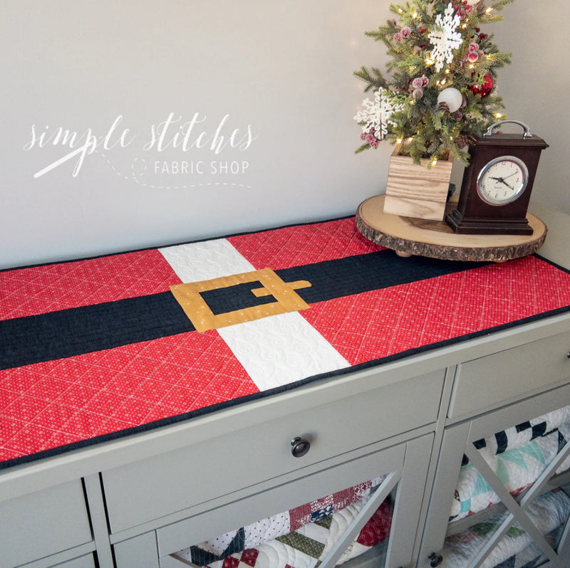 Santa’s Big Day Table Runner Class