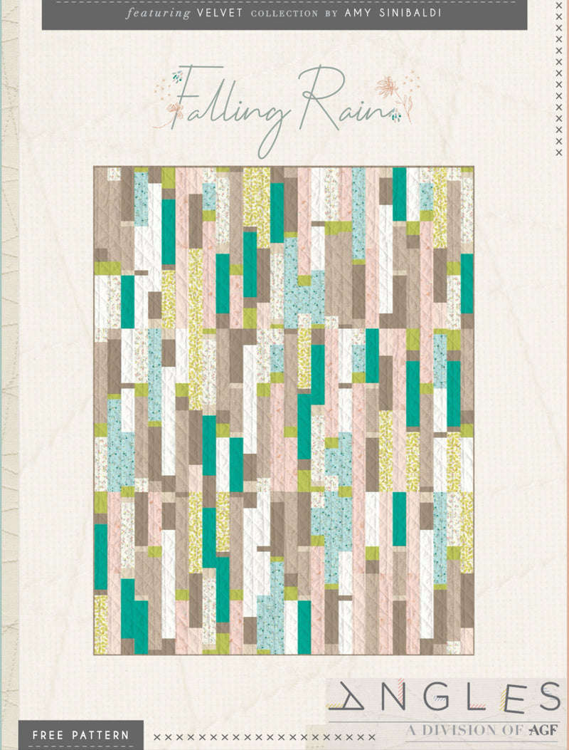 Slow Summer - Falling Rain Quilt Kit