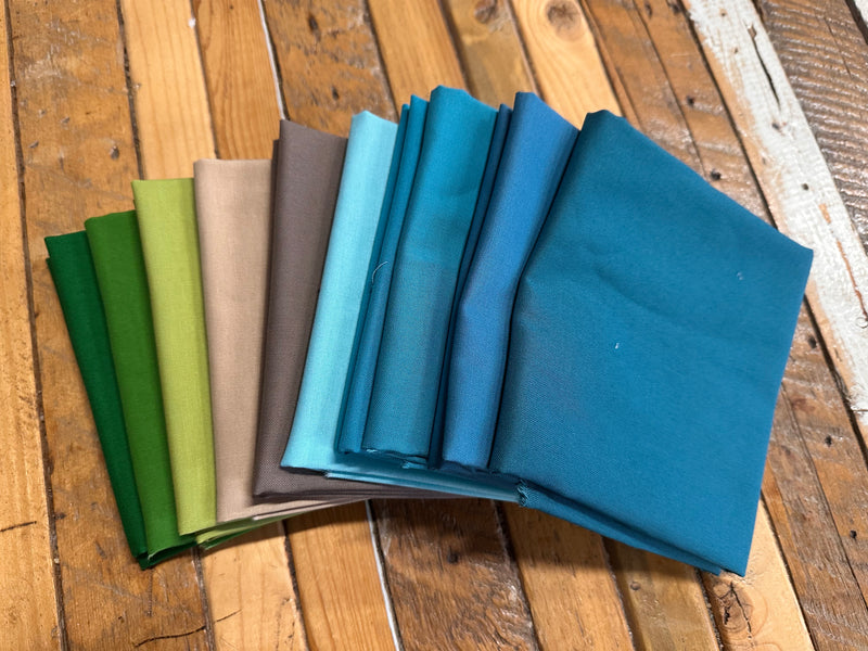 Caribbean Vacation - Northcott Colorworks - Fat Quarter Bundle