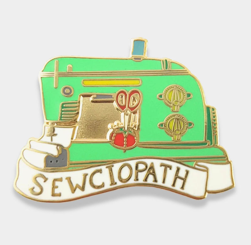 Enamel Pin - Sewciopath