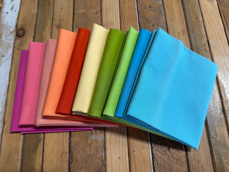 Tutti Frutti - Northcott Colorworks - Fat Quarter Bundle