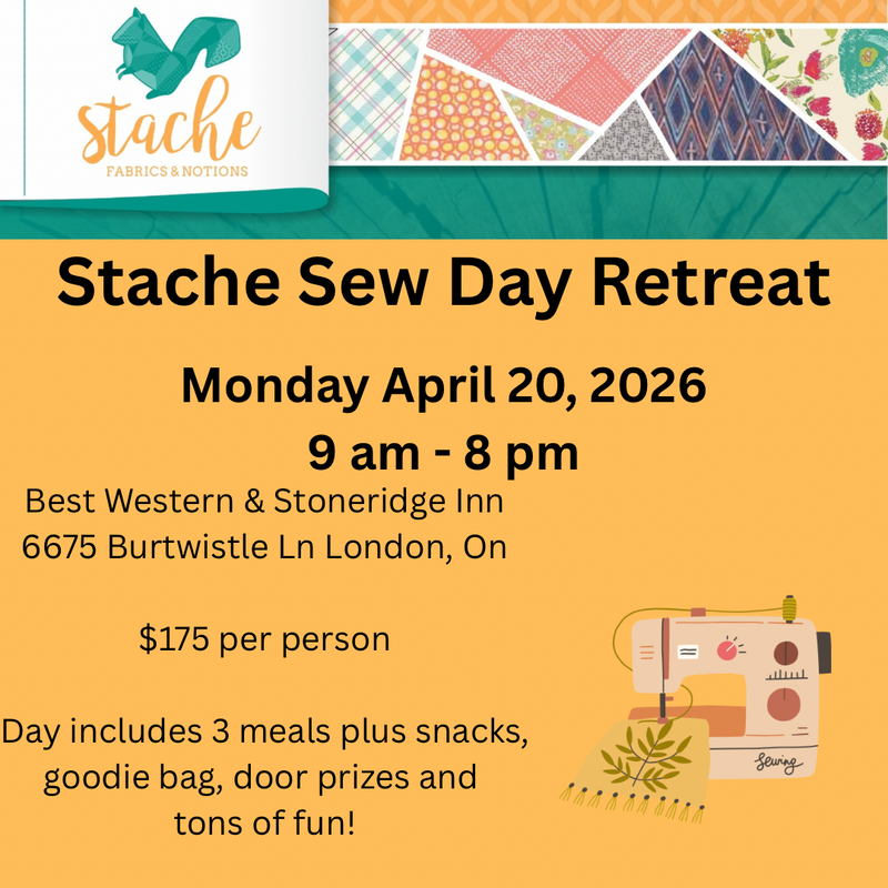 Stache Sew Day Retreat