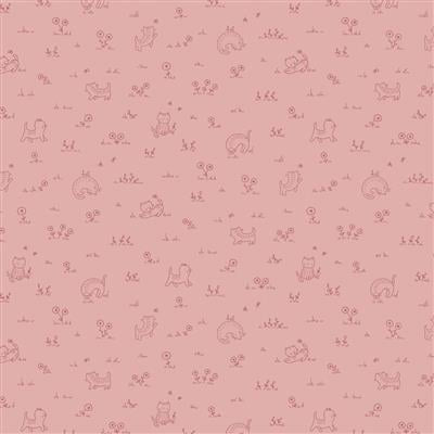 Kitten Fun - Playful, Pink
