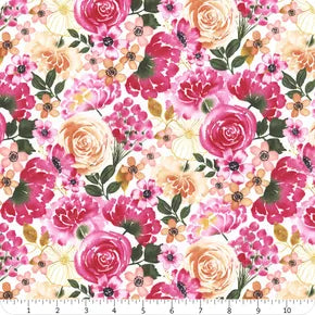 Peony Blossoms - Packed Florals, Multi
