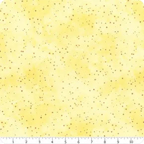 Peony Blossoms - Glitter Dots, Yellow