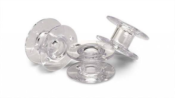 Clear Plastic 15 Class Bobbins