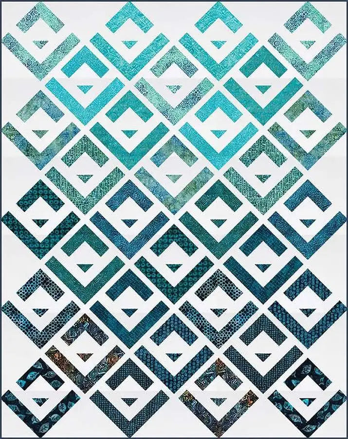 Cabin Valley  Quilt Pattern by Cotton and Joy