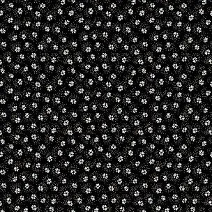 Kindred Canines - Paw Prints, black/ gold