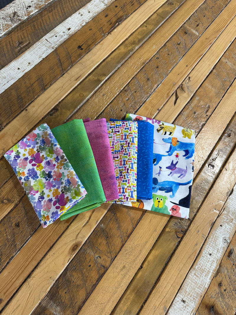 Big Dog Walk - FQ Bundle