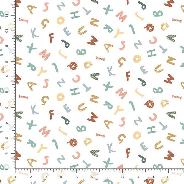 Alphabet City - Easy As ABC White