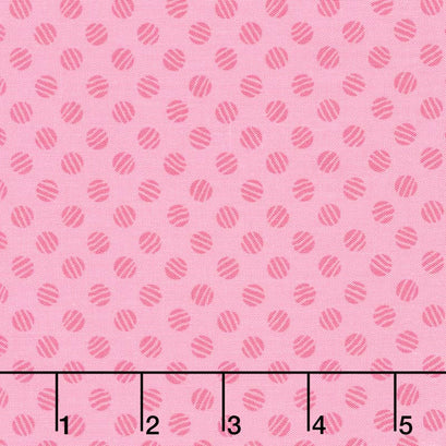Wilmington Essentials - In The Pink, Lined Dots