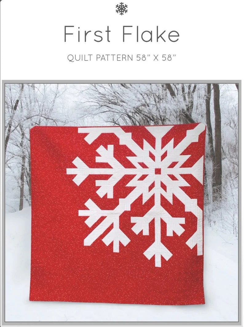 The First Flake Quilt Kit by Janae Shearer