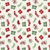 Evergreen Wishes - Stockings & Gifts, Cream