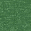 Evergreen Wishes - Text, Green