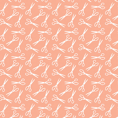 Sew Blooms - Scissors, Peach