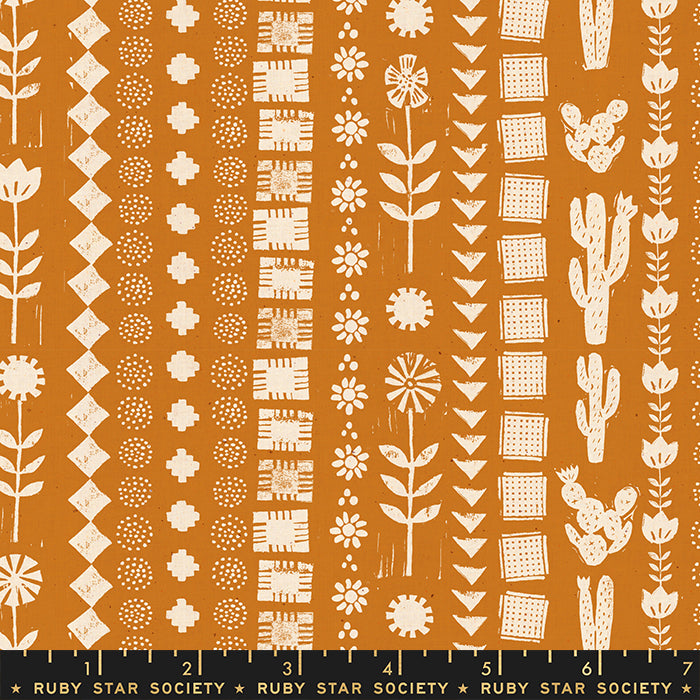 Heirloom - Garden Rows, Earth FQ ONLY