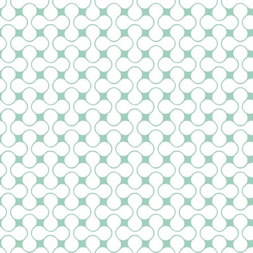 Good Vibes - Interconnected - Teal/ White FQ ONLY