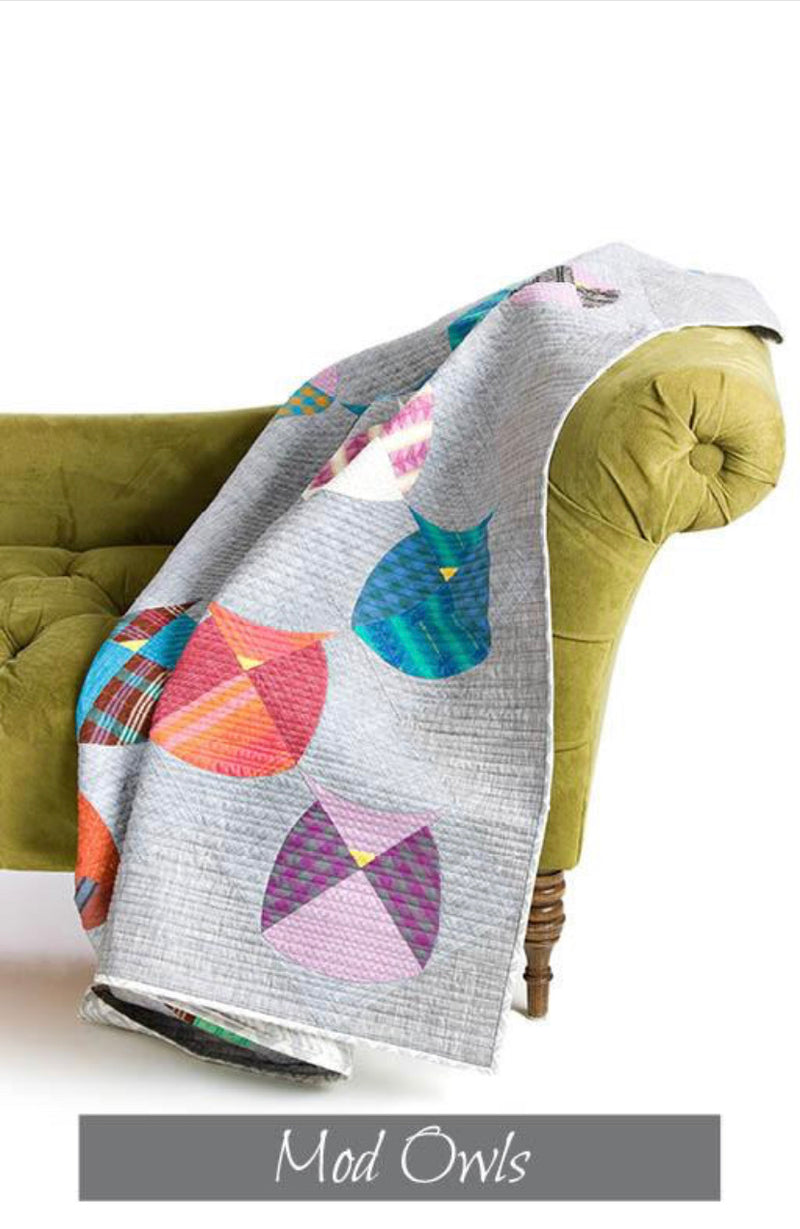 Mod Owls pattern by Sew Kind of Wonderful