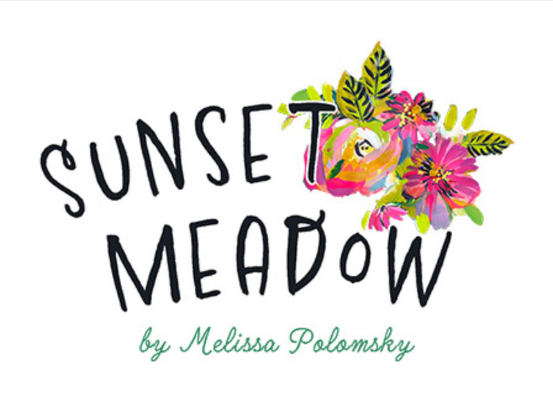 Sunset Meadow by Melissa Polomsky