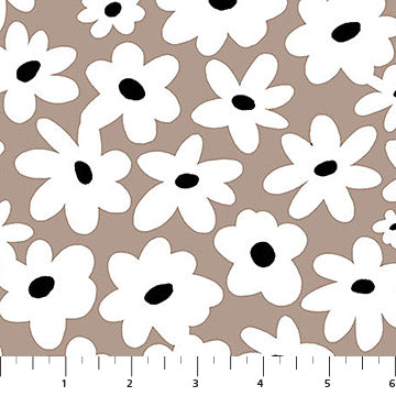 Soho - Daisies, Taupe