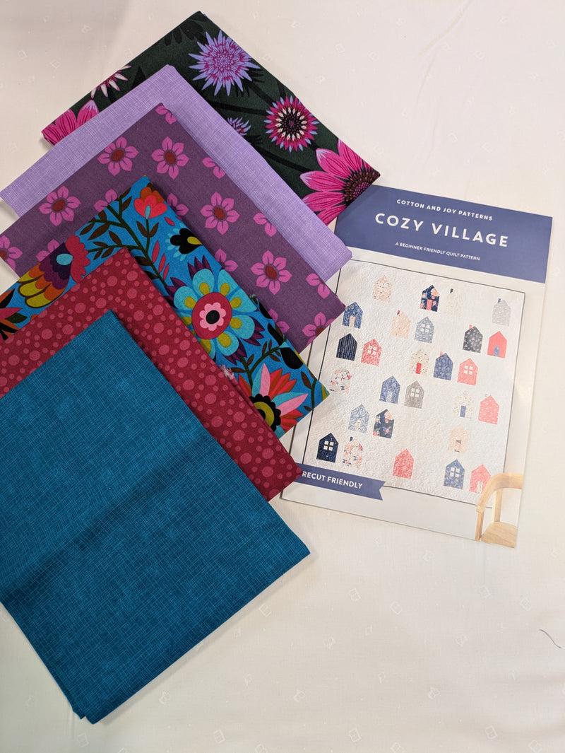 Cozy Village Quilt Kit