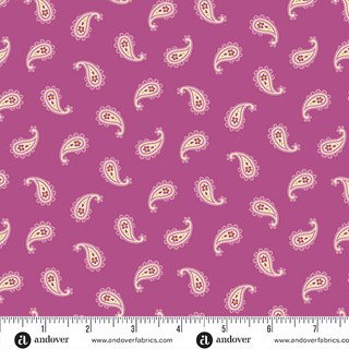 Whimsy - Petite Paisley, Lilac