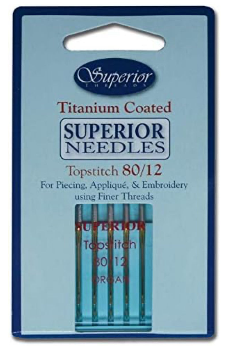 Superior Titanium Machine Needles