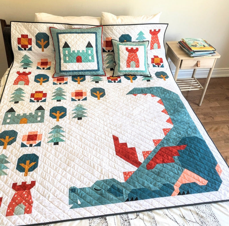 Dragon Dreams Pattern by Apples & Beavers