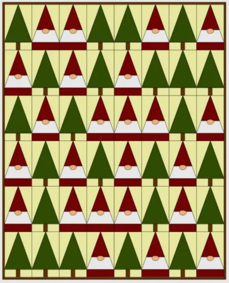 Balsam Gnomes Quilt Pattern